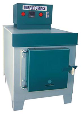Automatic Electric metal Muffle Furnace, for Heating Process, Color : Green, grey