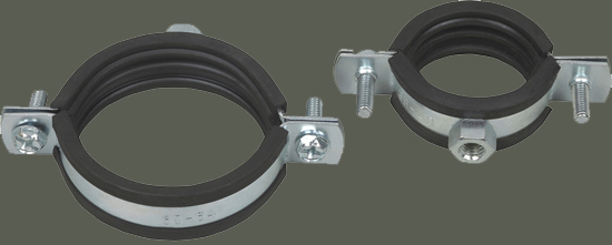 Pipe Clamps, Technics : ZINC PLATED