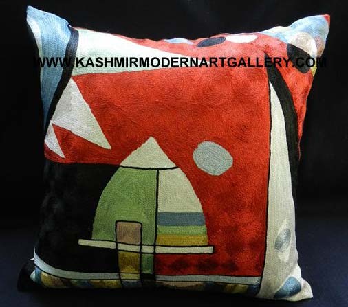 Kandinsky Silk Pillows