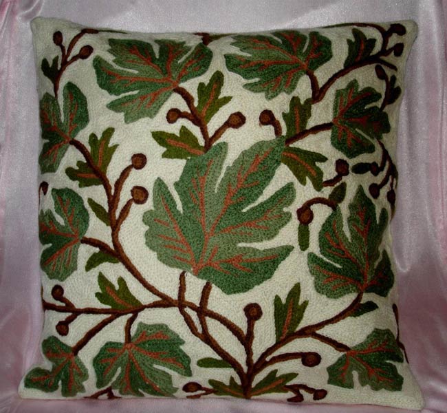 Kashmir Chain Stitch Pillows