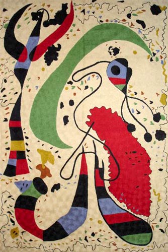 Picasso Chain Stitched Rug 03