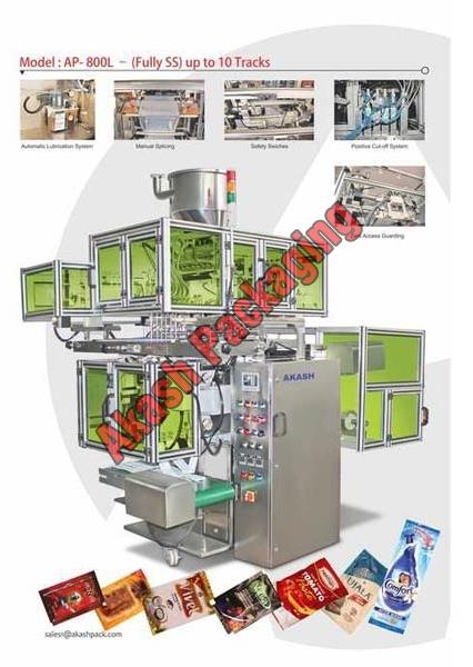 Multi Track Pouch Packaging Machine (AP-800)
