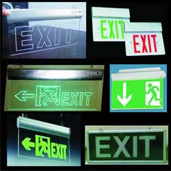Exit Sign Board