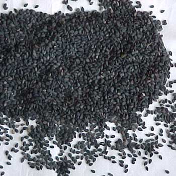 black sesame seeds