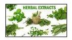 Herbs, Herbal Extracts