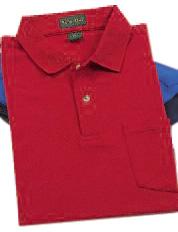 Interlock Pocket Polos