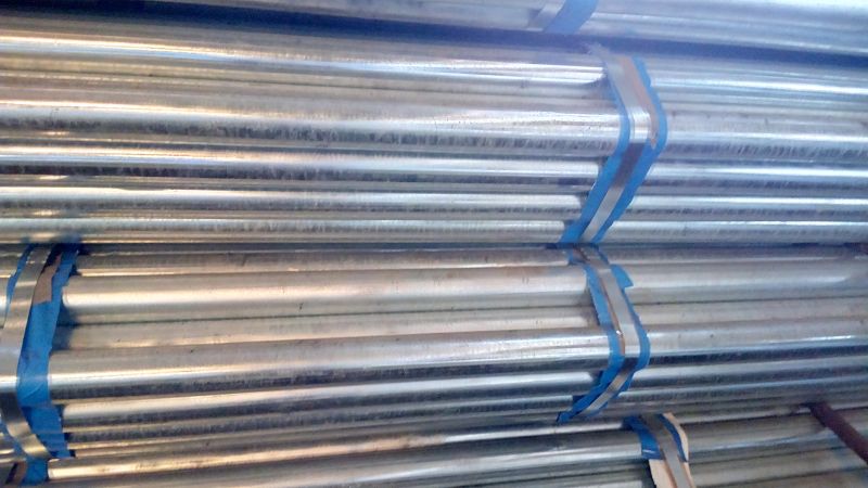 ERW Galvanized Mild Steel Round Pipes