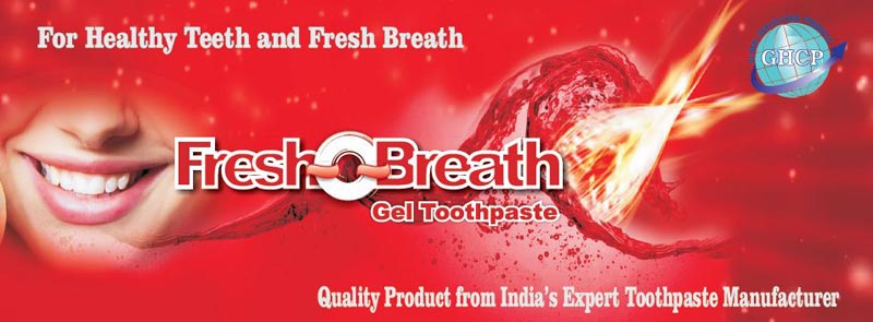 Fresh-O-Breath Gel Toothpaste