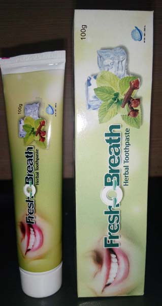 Fresh-O-Breath Herbal Toothpaste