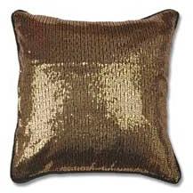 Cushion Cover - Gold Sequin