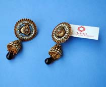 Antique Polki Earrings