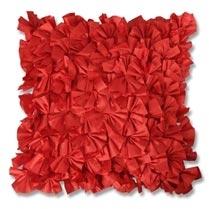 Red Feather Cushion Cover