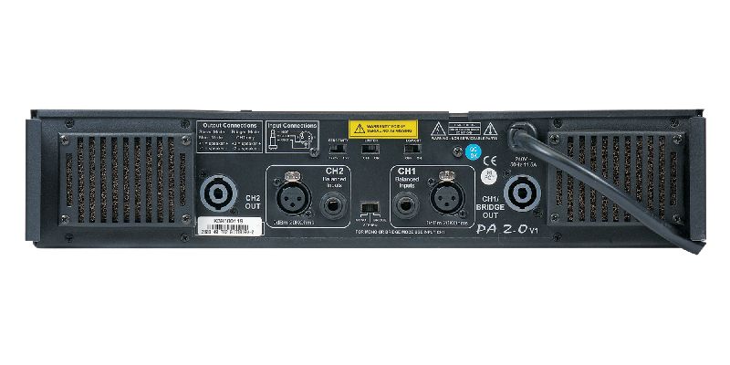 Studiomaster PA 2.0 high-power amplifiers