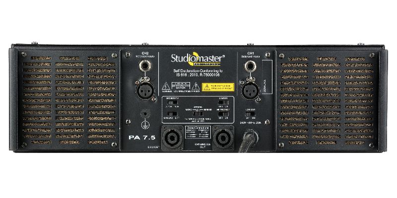 Studiomaster PA 7.5 Power Amplifier