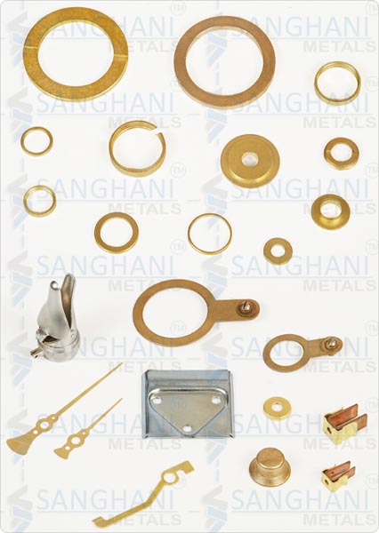 Brass Sheet Cutting Parts