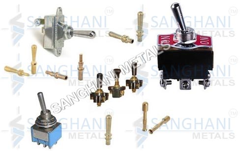 Brass Toggle Switch Components