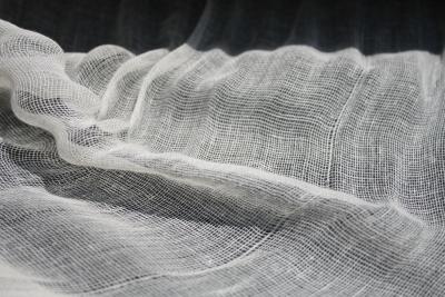 INFINITITECHTEX Plain Woven Mesh Polyester/PP/Aramid Scrim for Needle Felt, Width : 3.7 Meter