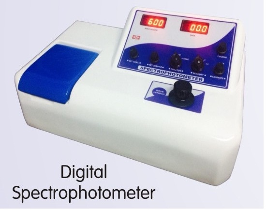 Spectrophotometer, Feature : Long functional life