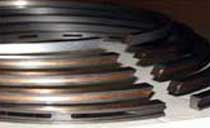 Metal Piston Rings, Color : Metallic