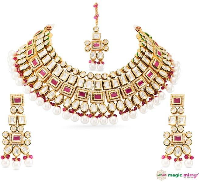 Designer Bridal Vilandi Necklace Set