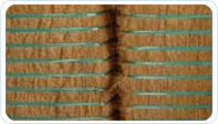 brown coir fiber