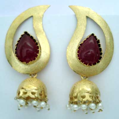 Gold Plated Silver Earrings