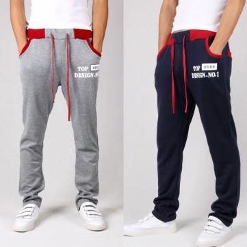 mens branded track pants