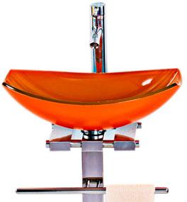 Opeque Color Basin(Boat / Opaque / Orange)