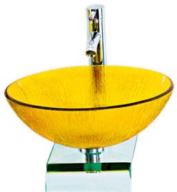 Texture+Color Basin(Round / TR / Yellow)