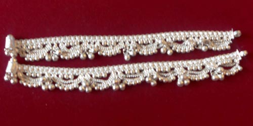 silver anklets at Best Price in Coimbatore A. R. V. Gold Export