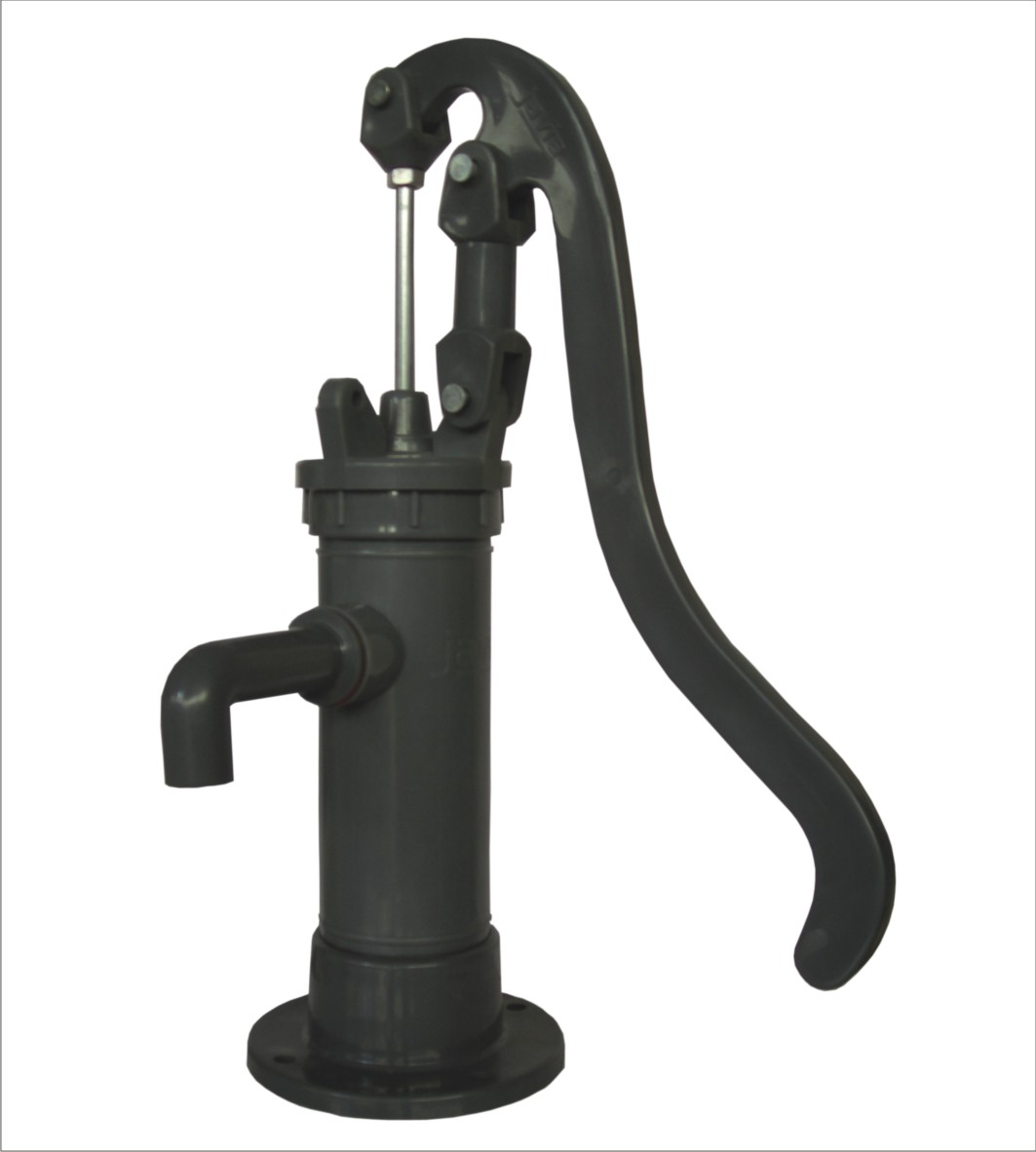 PVC Hand Pump, Color : Grey