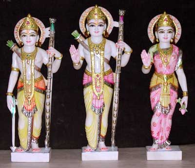 MRDS-04 Marble RAM Darbar Statues