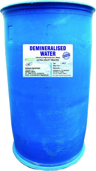 Demineralised Water High Grade