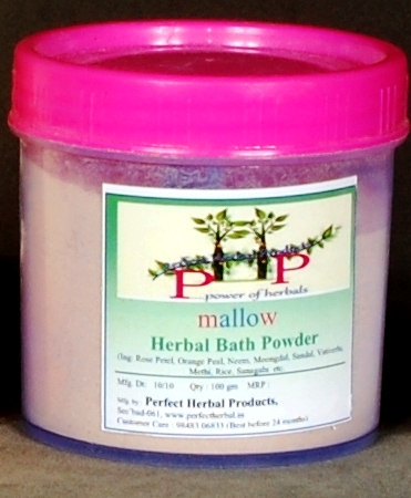 herbal bath powder