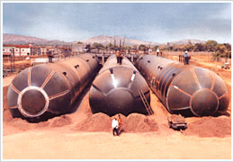 Mounded Storage Vessels