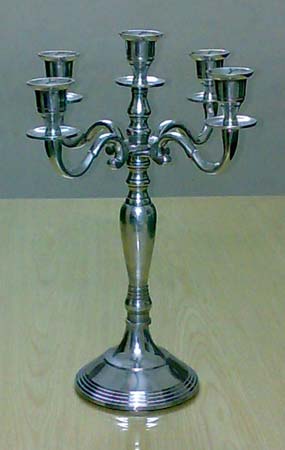 Aluminium Table Candle Holder