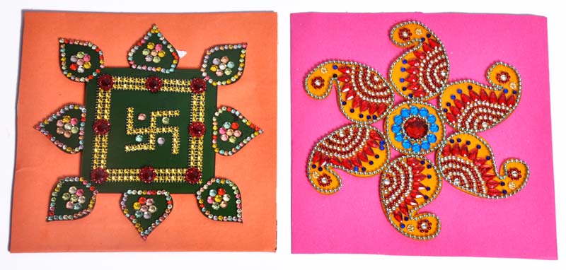 Decorative Multicolor Rangoli