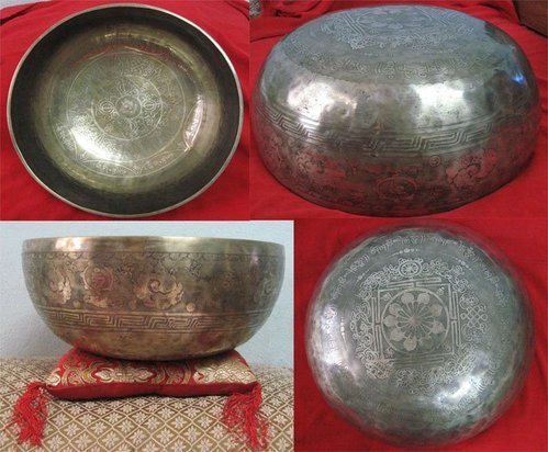 Tibetan Encarving Bowl