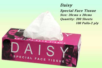 Daisy Face Tissue paper