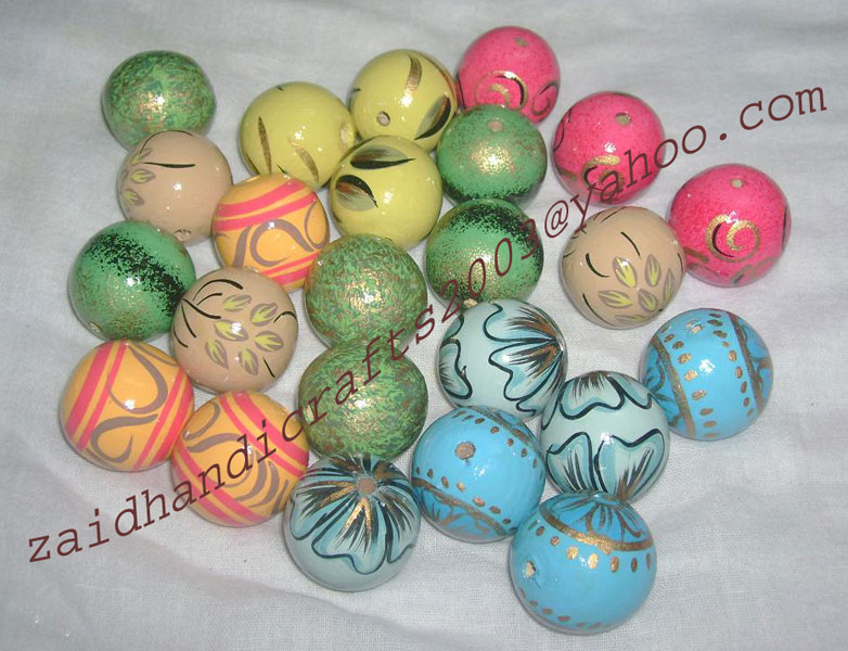 Wooden Beads, Painting Beads