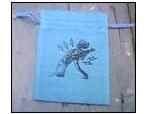 Jute Pouch Bags with Print