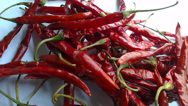 Hot Teja Chilli, Form : Dried