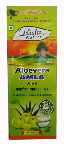 Rishi Natural Aloevera Amla Juice
