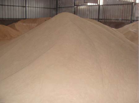 silica sand