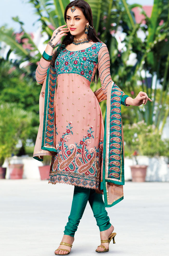 Designer  embroidery Salwaar Kmeez