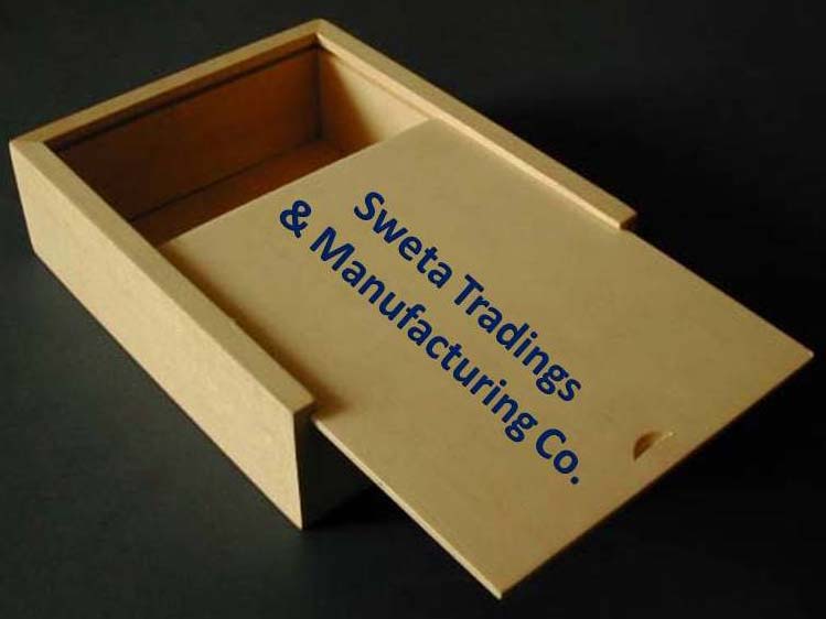 Slide Lid wooden Box