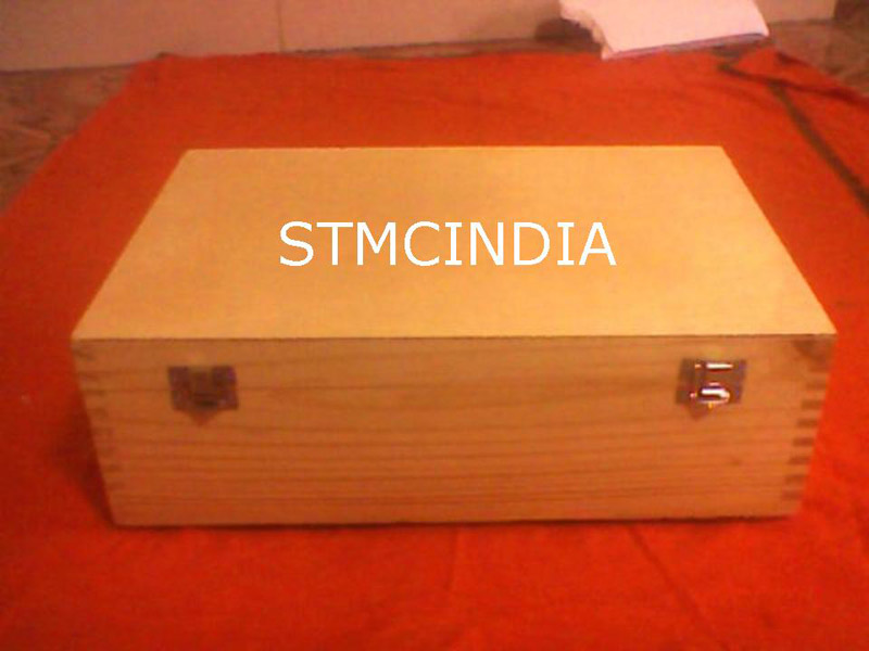 wooden box