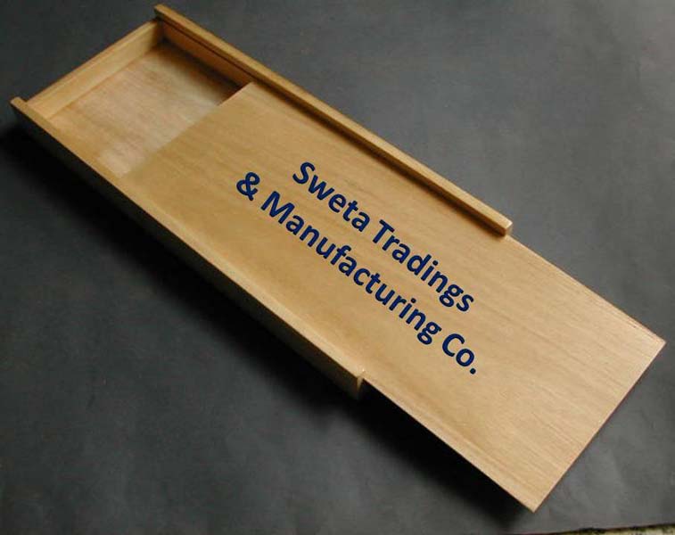 Wooden Sliding box