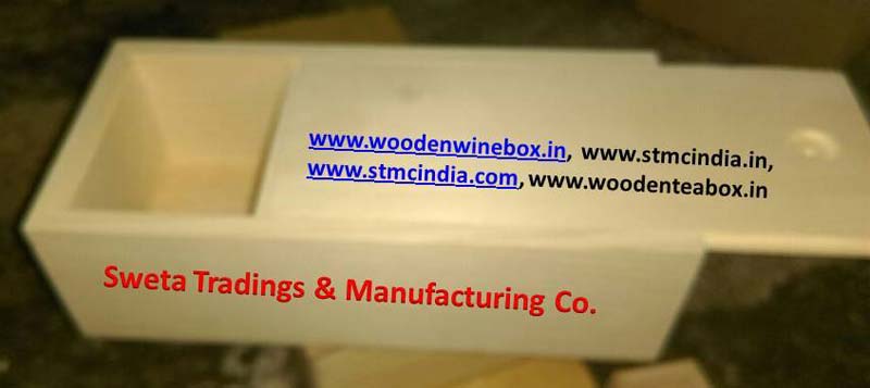 Wooden Wine slid box