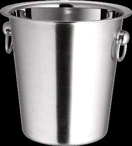 Plain Polished Stainless Steel Champagne Bucket, Capacity : 10-15ltr, 15-20ltr